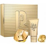 Paco Rabanne Lady Million EDP 80 ml + EDP 5 ml + tělové mléko 100 ml dárková sada – Zboží Mobilmania