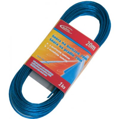 Cedric Šňůra na prádlo s ocelovým lankem 20 m – Zboží Dáma