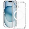 Pouzdro a kryt na mobilní telefon Apple Vmax Acrylic Anti-drop Mag case pro iPhone 14 6,1" transparentní