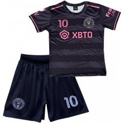 Numberoplus Dětský fotbalový dres Komplet - Inter Miami Black Messi