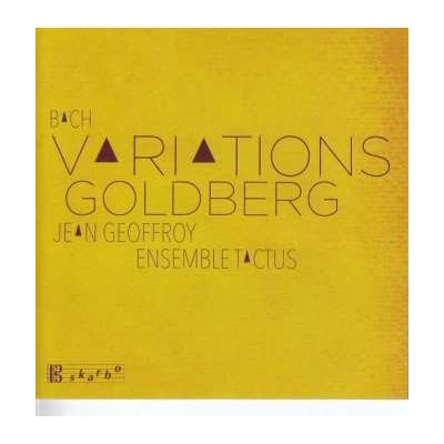 Jean Geoffroy - Bach Variations Goldberg BWV 988 CD – Hledejceny.cz