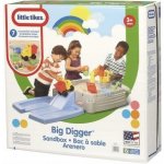 Little Tikes pískoviště Staveniště s bagrem 624520 – Sleviste.cz