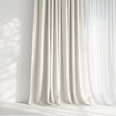 Goldea dekorační závěs marbella - smetanový 140x135 cm – Hledejceny.cz