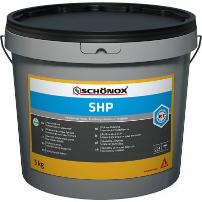 SHP SCHÖNOX, speciální penetrace pro nesavé podklady Balení: 5 kg plastová nádoba – Sleviste.cz