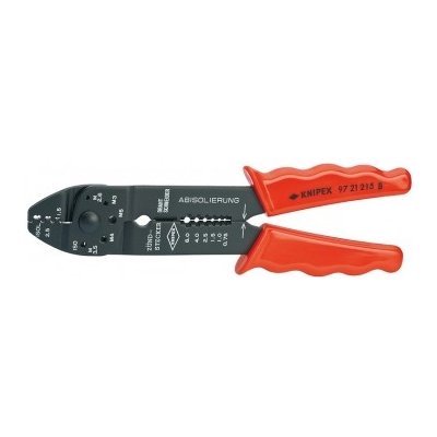 Krimpovací kleště na lisování konektorů KNIPEX 9721215B 9721215B – Zboží Mobilmania