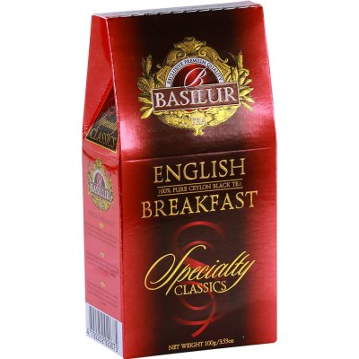 Basilur Specialty English Breakfast papír 100 g – Hledejceny.cz