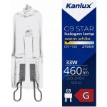 Kanlux Halogenová žárovka G9-33W STAR – Zboží Živě