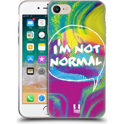 Pouzdro Head Case Apple iPhone SE 2022 / SE 2020 HOLOGRAF I'M NOT NORMAL