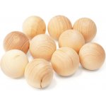 Ulanik Dřevěné kuličky 10 Balls unfinished 30 mm – Sleviste.cz
