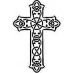 Kříž plastová šablona 172 E 29x29cm – Zboží Dáma