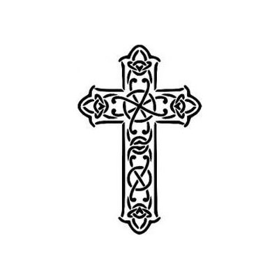 Kříž plastová šablona 172 E 29x29cm – Zboží Dáma