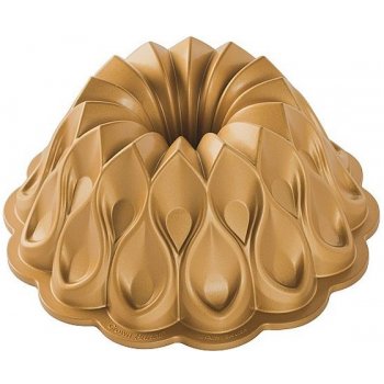 Nordic Ware forma bábovka Crown zlatá 2,3 l