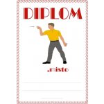 VIZINGR Šipky diplom A4 č.41 Šipky č.41 BEZ TEXTU – Hledejceny.cz