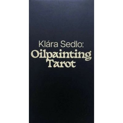 Oilpainting Tarot Card Klára Sedlo limitovaná edice – Zboží Mobilmania