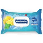 Freshmaker Antibakteriální vlhčené ubrousky na ruce a tělo Lime&Mint 120 ks – Zboží Dáma