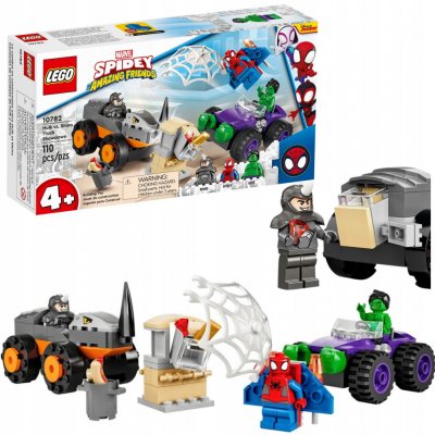 LEGO® Super Heroes 10782 Hulk vs. Rhino souboj džípů – Zboží Živě