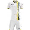 Fotbalový dres Zeus Krystal Komplet dres + trenky Bílá /tm.modrá/žlutá