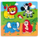 Viga puzzle s úchyty ZOO – Sleviste.cz