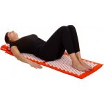 Movit akupresurní podložka s polštářem černá 130 x 50 cm – Sleviste.cz