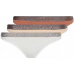 Calvin Klein Dámské kalhotky QD3561 3pack Dle obrázku – Hledejceny.cz