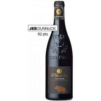 Cellier des Princes Gigondas AOP La chasse des Princes Suché červené, 0,75 l (holá láhev) – Hledejceny.cz