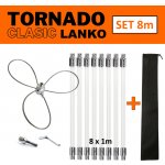 Tornado Clasic Lanko rotační komínový kartáč set 8 m – Zboží Dáma