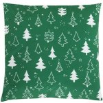 Autronic Polštář sametový UBR103-1 zelená 45x45 – Zboží Mobilmania