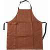 Zástěra Zassenhaus Bib Apron cognac Cowhide Leather