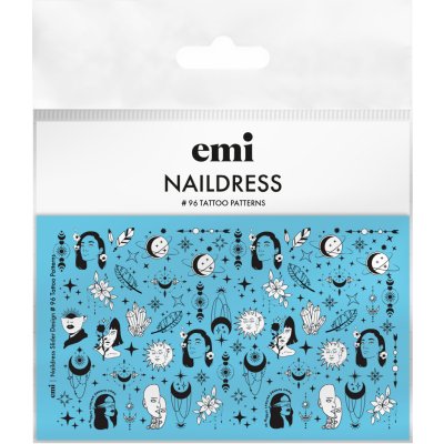 E.Mi Vodolepka Naildress Slider Design 96 Tattoo patterns – Zboží Mobilmania