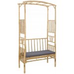Bambusová pergola Vida oblouk s lavicí 205 cm – Hledejceny.cz