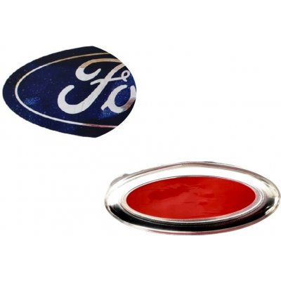 Znak FORD 125 x 50mm přední a zadní modrý | Zboží Auto