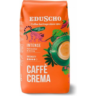 Eduscho Caffè Crema Intense Intenzita 4/5 zrnková 1 kg – Hledejceny.cz