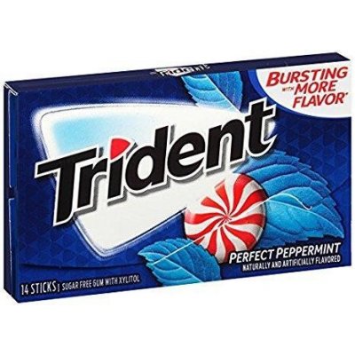 Mondelez Trident Perfect Peppermint 14ks 27 g – Zboží Dáma