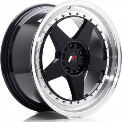 Japan Racing Jr6 7x15 4x100 ET35 gloss black – Hledejceny.cz