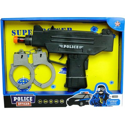 Mac Toys policejní pistole s pouty – Hledejceny.cz