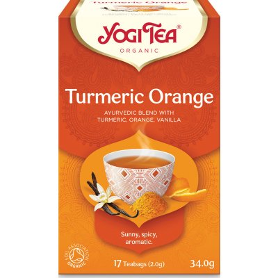 Yogi Tea Bio Kurkuma Pomeranč 17 x 2 g – Zbozi.Blesk.cz