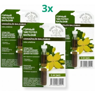 Herbal Traditions Zvýhodněný set: 2x Horský vlaštovičník čistotel elixír na bradavice 3 ml – Hledejceny.cz