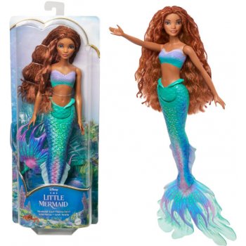 Mattel Disney Malá mořská víla Ariel s třpytivou ploutví