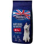 Butcher’s Dog Natural&Healthy Dry s hovězím masem 15 kg – Hledejceny.cz