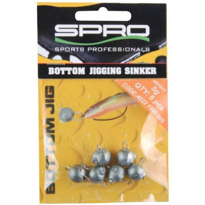 SPRO čeburaška Bottom Jig 1g 6ks