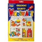 SMT Creatoys Okenní barvy 5x20ml s konturou se třpytkami + předlohy v krabici 16x26x2,5cm – Hledejceny.cz