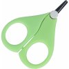 Kosmetické nůžky TopQ Manikúrní nůžky Mini s kulatou špičkou zelené