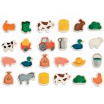 Janod Magnetky Farma dřevěné 24 ks – Zboží Dáma