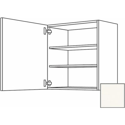 Naturel Kuchyňská skříňka horní Erika24 s dvířky 60x72x35 cm bílá lesk 450.W601.L – Zboží Mobilmania