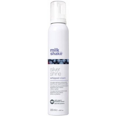 Milk Shake Silver Shine Whipped Cream bezoplachový kondicionér nivelující žluté tóny 200ml