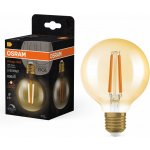 Osram Ledvance Vintage 1906 Globe 80 60 Filament DIM 7.2W 824 Gold E27 – Zboží Živě