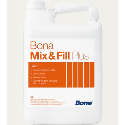 BONA Mix & Fill Plus tmel na parkety 5 L od 2 312 Kč - Heureka.cz