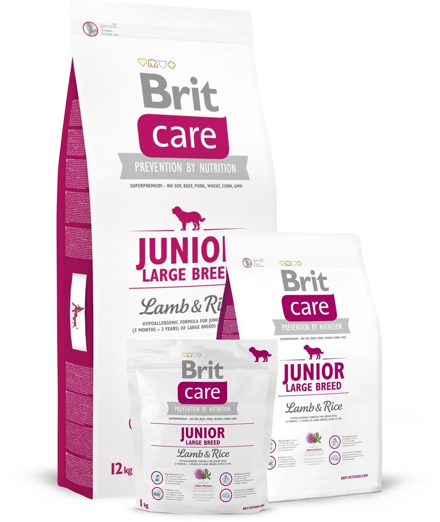 Brit Care Junior Large Breed Lamb & Rice 3 kg