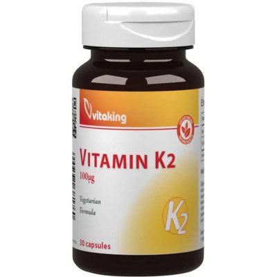 Vitaking Vitamin K2 90 mcg 30 kapslí – Hledejceny.cz