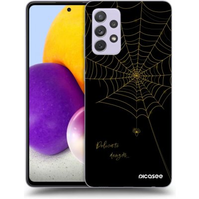 Picasee silikonový černý obal Samsung Galaxy A72 A725F Delicate danger – Zboží Živě